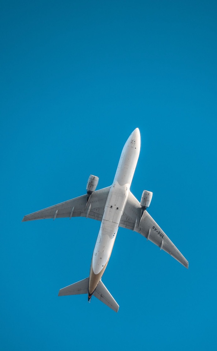 white and gray plane